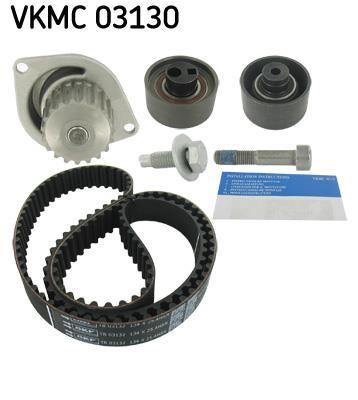 Pompe à eau + kit de courroie de distribution (Kit courroie de distribution) SKF ref. VKMC 03130